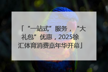 “一站式”服务，“大礼包”优惠，2025徐汇体育消费嘉年华开幕