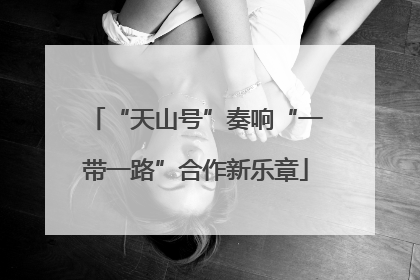 “天山号”奏响“一带一路”合作新乐章