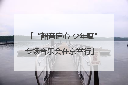 “韶音启心 少年赋”专场音乐会在京举行
