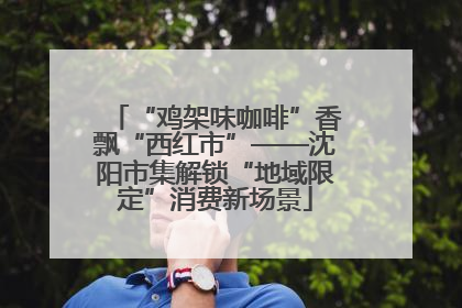 “鸡架味咖啡”香飘“西红市”——沈阳市集解锁“地域限定”消费新场景