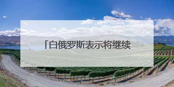 白俄罗斯表示将继续保障俄乌战俘交换