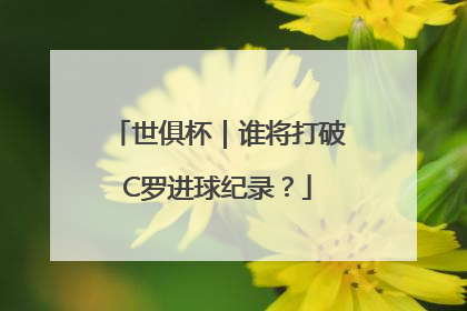 世俱杯｜谁将打破C罗进球纪录？