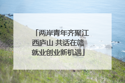 两岸青年齐聚江西庐山 共话在赣就业创业新机遇