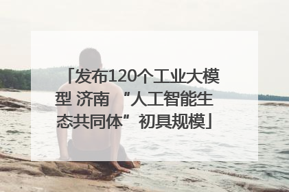 发布120个工业大模型 济南 “人工智能生态共同体”初具规模