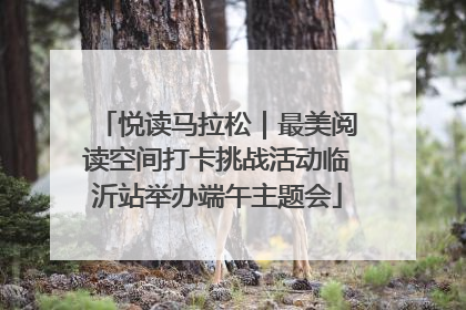 悦读马拉松｜最美阅读空间打卡挑战活动临沂站举办端午主题会