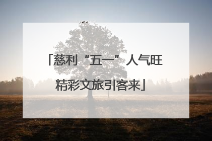 慈利“五一”人气旺 精彩文旅引客来