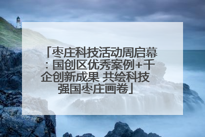 枣庄科技活动周启幕：国创区优秀案例+千企创新成果 共绘科技强国枣庄画卷