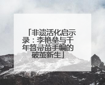 非遗活化启示录：李艳垒与千年笤帚苗手编的破茧新生