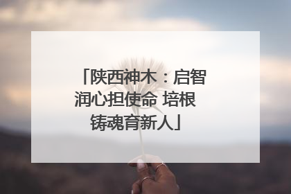 陕西神木：启智润心担使命 培根铸魂育新人