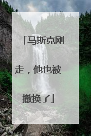 马斯克刚走，他也被撤换了