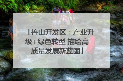 鲁山开发区：产业升级+绿色转型 描绘高质量发展新蓝图